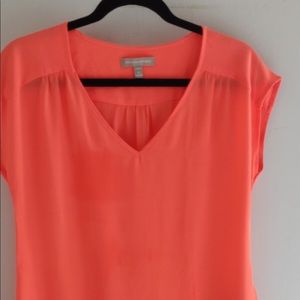 Banana Republic Coral blouse NWOT
